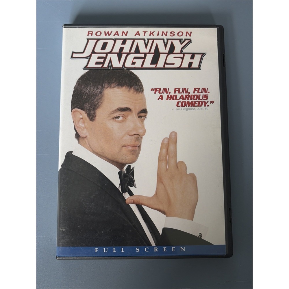 Johnny English DVD 2004 Action Comedy Movie Rowan‎ Atkinson